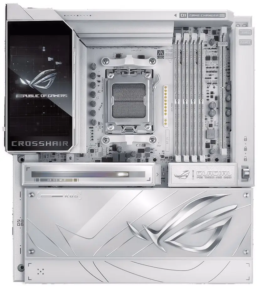 Montaje Placa Base ASUS ROG CROSSHAIR X870E GLACIAL Arturo Soria Arturo Soria PC - Montaje Placa Base ASUS ROG CROSSHAIR X870E GLACIAL Arturo Soria